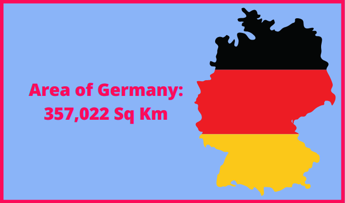 Area of Germany compared to Illinois