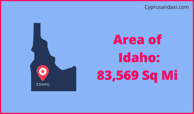 Area of Idaho compared to Slovenia