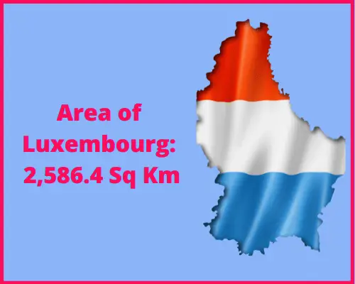 Area of Luxembourg compared to Idaho
