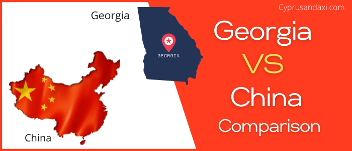 Is Georgia bigger than China