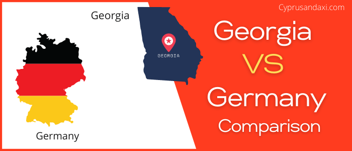 Is Georgia bigger than Germany