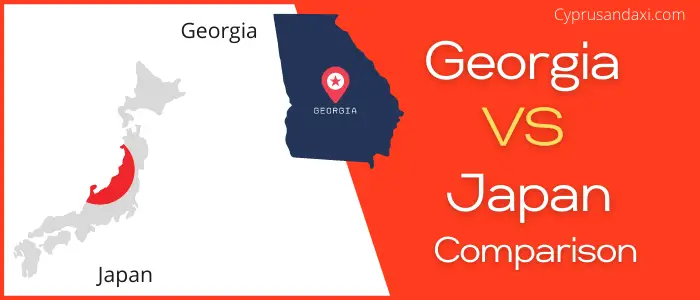 Is Georgia bigger than Japan