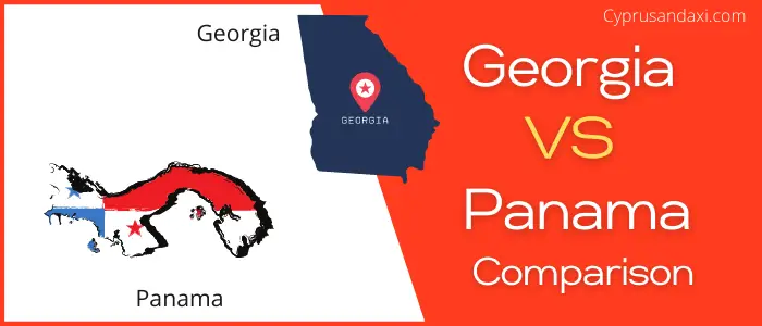 Is Georgia bigger than Panama