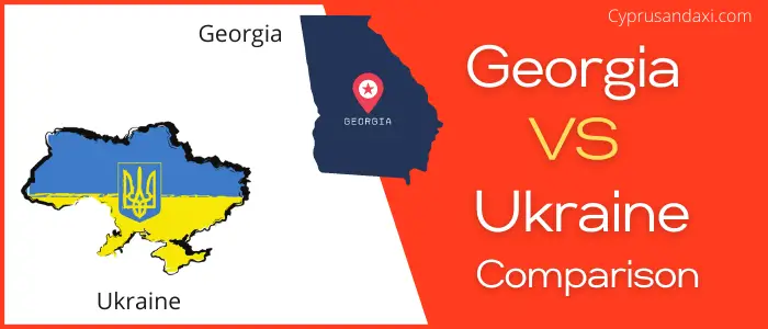 Is Georgia bigger than Ukraine