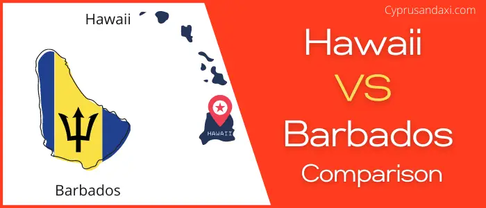 Is Hawaii bigger than Barbados