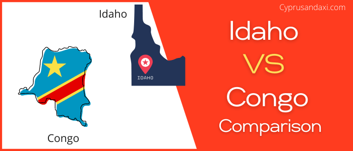 Is Idaho bigger than Congo