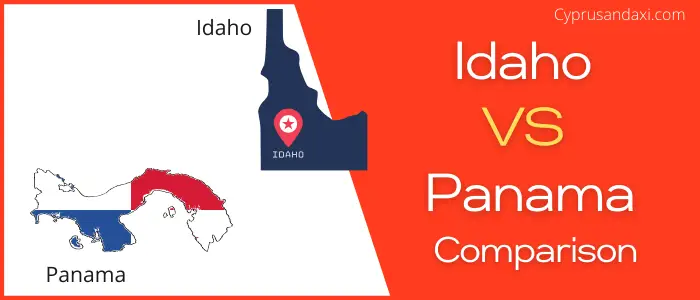 Is Idaho bigger than Panama