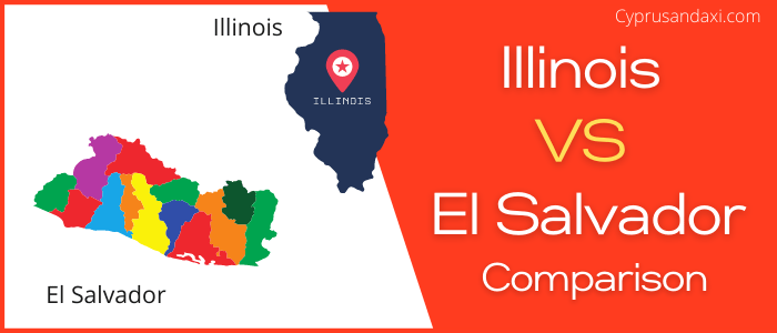Is Illinois bigger than El Salvador