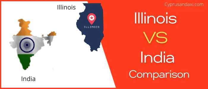 Is Illinois bigger than India