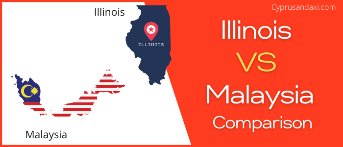 Is Illinois bigger than Malaysia
