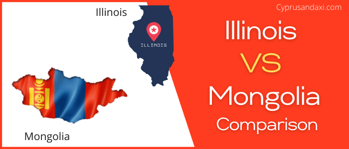 Is Illinois bigger than Mongolia