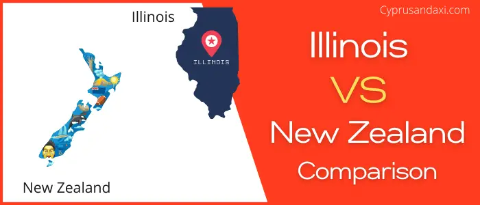 Is Illinois bigger than New Zealand