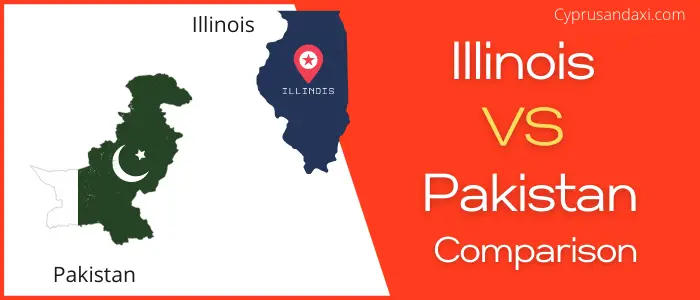 Is Illinois bigger than Pakistan