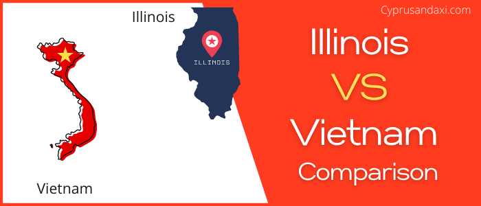 Is Illinois bigger than Vietnam