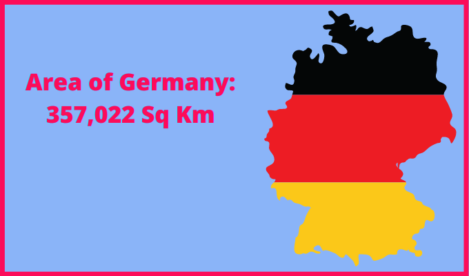 Area of Germany compared to Iowa