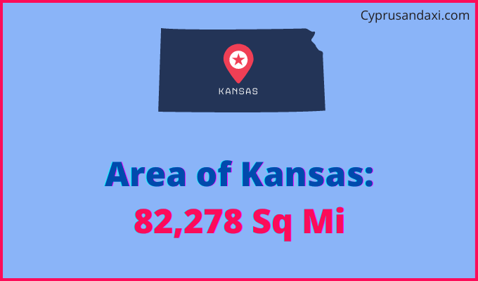 Area of Kansas compared to Yemen