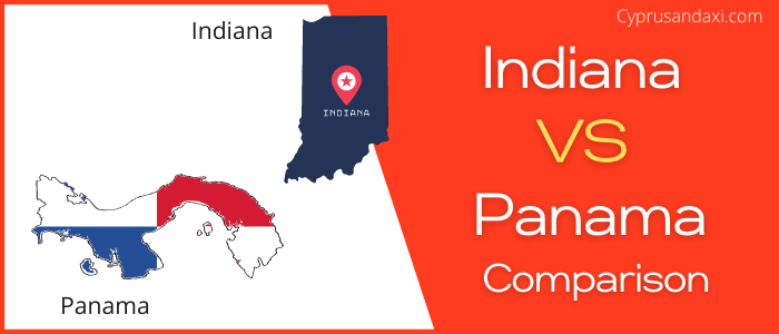 Is Indiana bigger than Panama