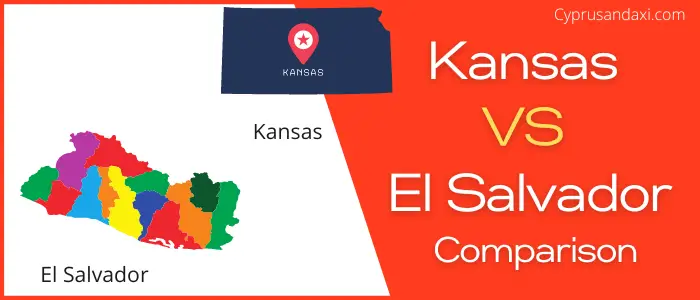 Is Kansas bigger than El Salvador