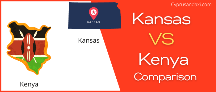 Is Kansas bigger than Kenya