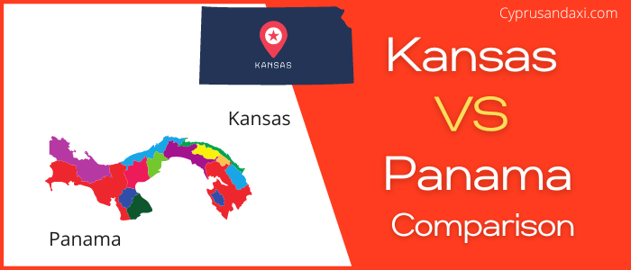 Is Kansas bigger than Panama