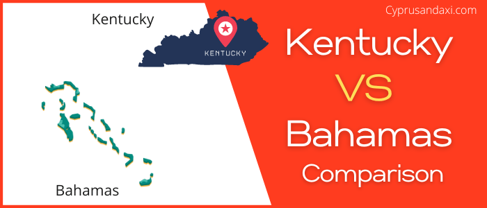 Is Kentucky bigger than Bahamas