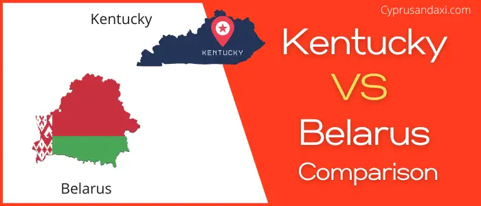Is Kentucky bigger than Belarus