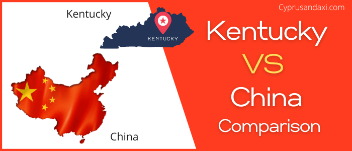 Is Kentucky bigger than China