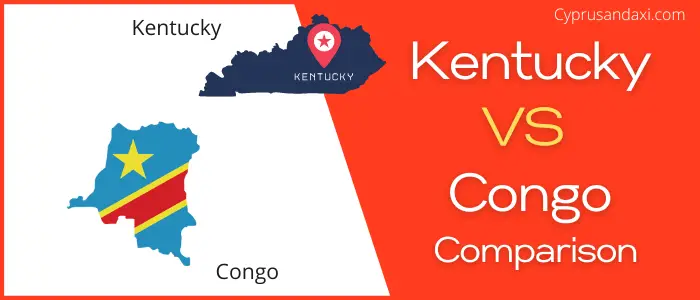 Is Kentucky bigger than Congo