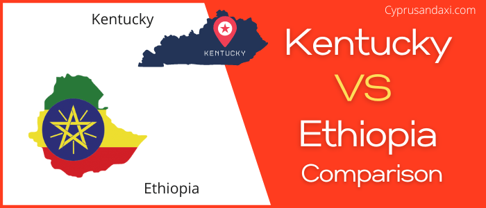 Is Kentucky bigger than Ethiopia