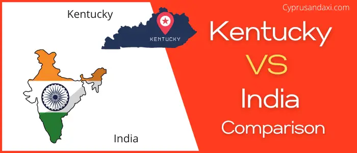 Is Kentucky bigger than India