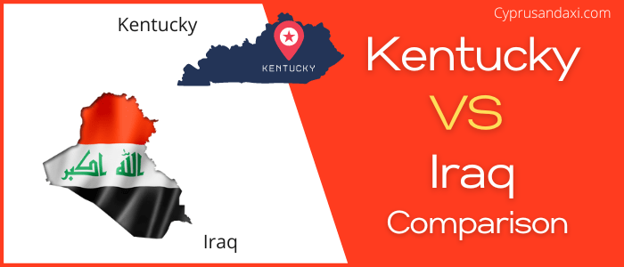 Is Kentucky bigger than Iraq