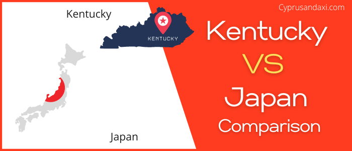 Is Kentucky bigger than Japan