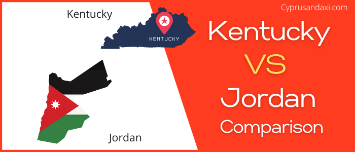 Is Kentucky bigger than Jordan