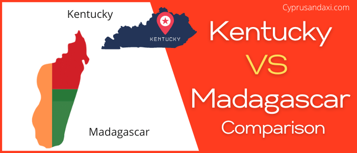 Is Kentucky bigger than Madagascar