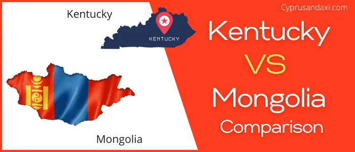 Is Kentucky bigger than Mongolia