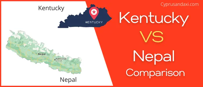 Is Kentucky bigger than Nepal