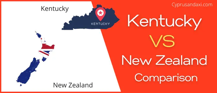 Is Kentucky bigger than New Zealand