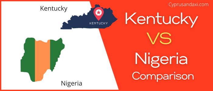 Is Kentucky bigger than Nigeria