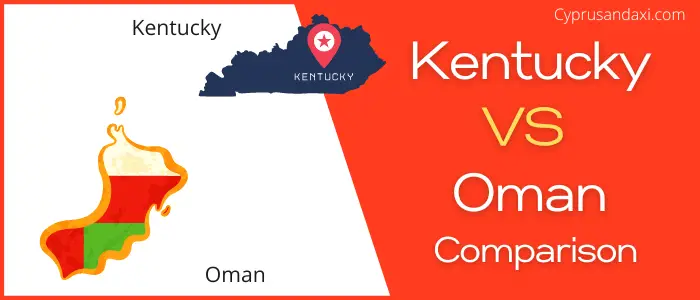 Is Kentucky bigger than Oman