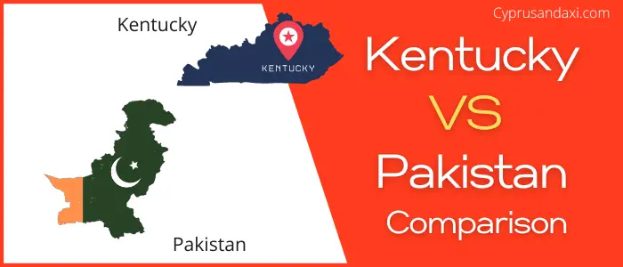 Is Kentucky bigger than Pakistan
