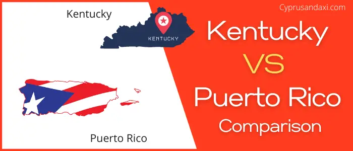 Is Kentucky bigger than Puerto Rico