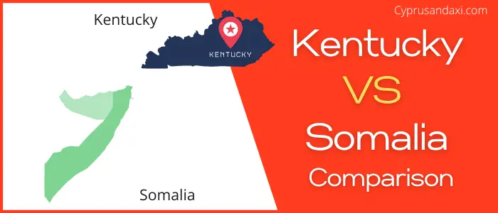 Is Kentucky bigger than Somalia