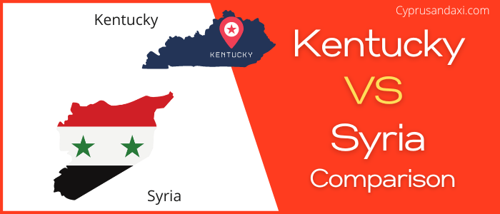Is Kentucky bigger than Syria