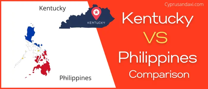 Is Kentucky bigger than the Philippines