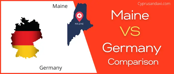 Is Maine bigger than Germany