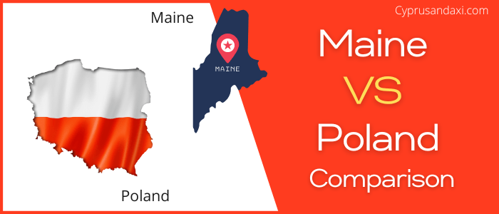 Is Maine bigger than Poland