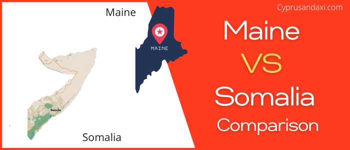 Is Maine bigger than Somalia
