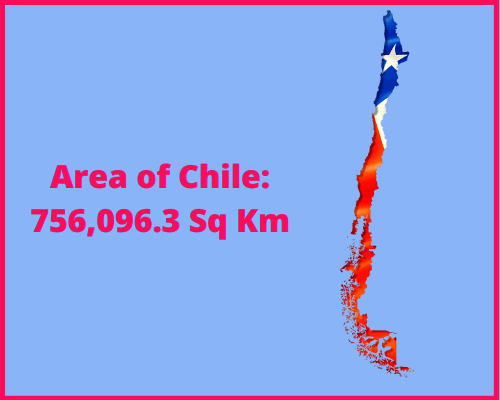 Area of Chile compared to Minnesota
