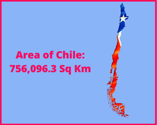 Area of Chile compared to Mississippi