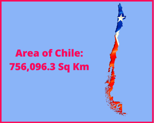 Area of Chile compared to Nebraska